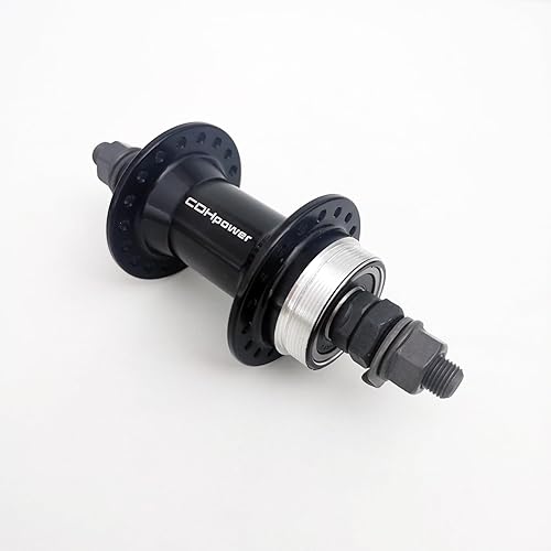 Miniatura 5 de Parte de rueda de bicicleta Buje delantero de bicicleta 36 agujeros, aleación de alumbre, 3.937 in de ancho, cubo delantero de bicicleta