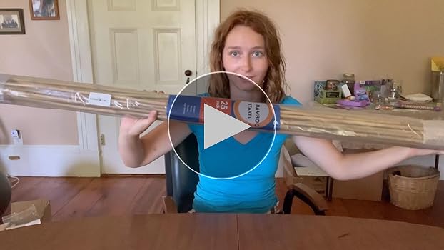Amazon.com : COLOtime Bamboo Stakes 58 Inch (Approx 5FT