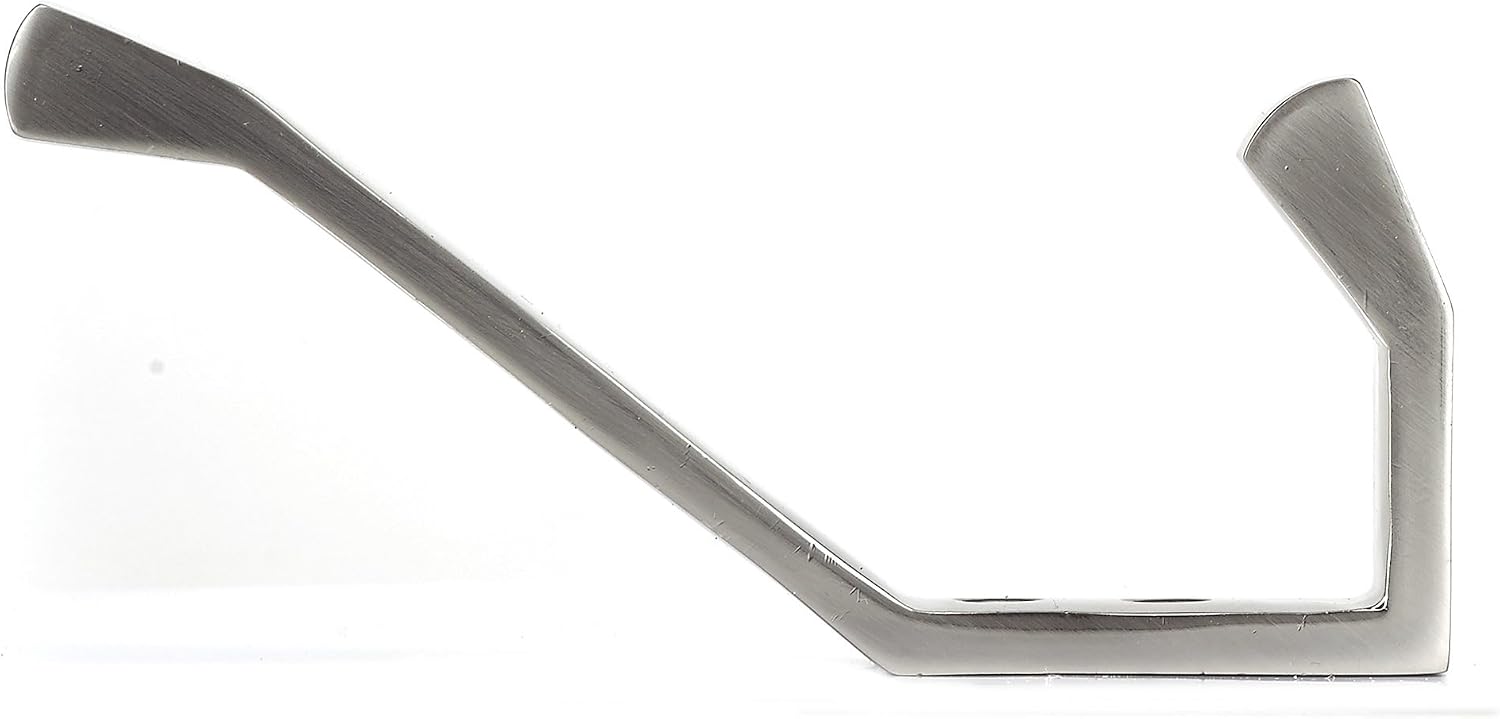 Richelieu | Modern Aluminum Coat Hook for Wall, Stainless Steel image 3