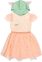 Vista 1 de STAR WARS Disfraz de cosplay de manga corta para niñas pequeñas a niños grandes