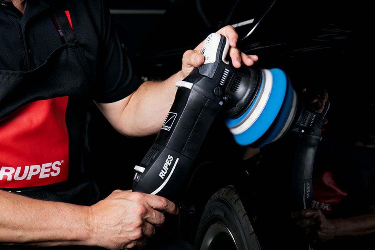 Detailmate Kit de abrasivo D-A Coarse: 1 litro + esponja dura + almohadilla de lana + paño de pulido azul + herramienta de almohadilla de garra