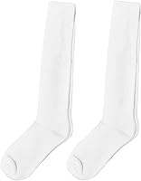 Vista 1 de LEONARK 2 pares de calcetines de esgrima para espada, sable y papel de aluminio, medias protectoras de algodón para esgrima unisex para niños