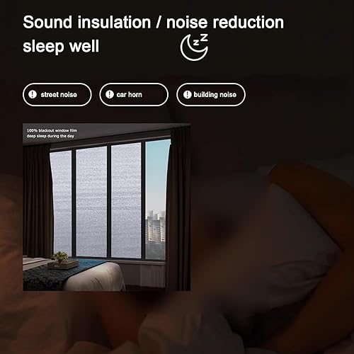 Miniatura 3 de Heat Control Blackout Privacy Window Film,Reflective Window Tint,Home Sunshade Sun Protection Film,Aluminum Foil Insulation Film,Sun Block Window