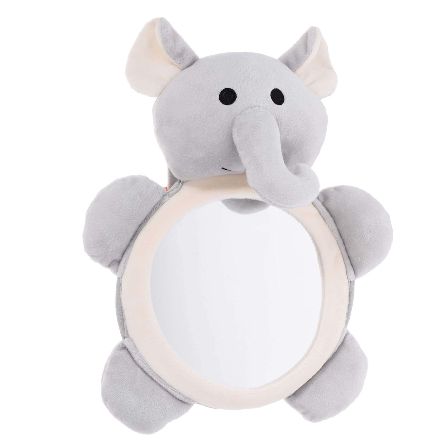 IWOWHERO Rearview Mirror for Car Safety Mirror Large Size Easy Install Cartoon Animal Design