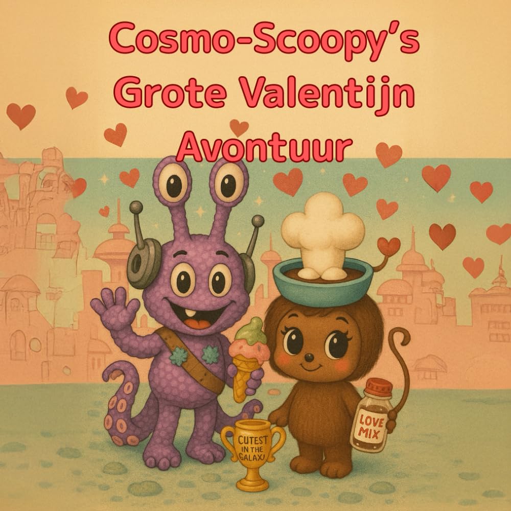 Cosmo-Scoopy’s Grote Valentijn Avontuur: Een zoete en ijzige reis (cosmo-scoopy (nederlandse editie))