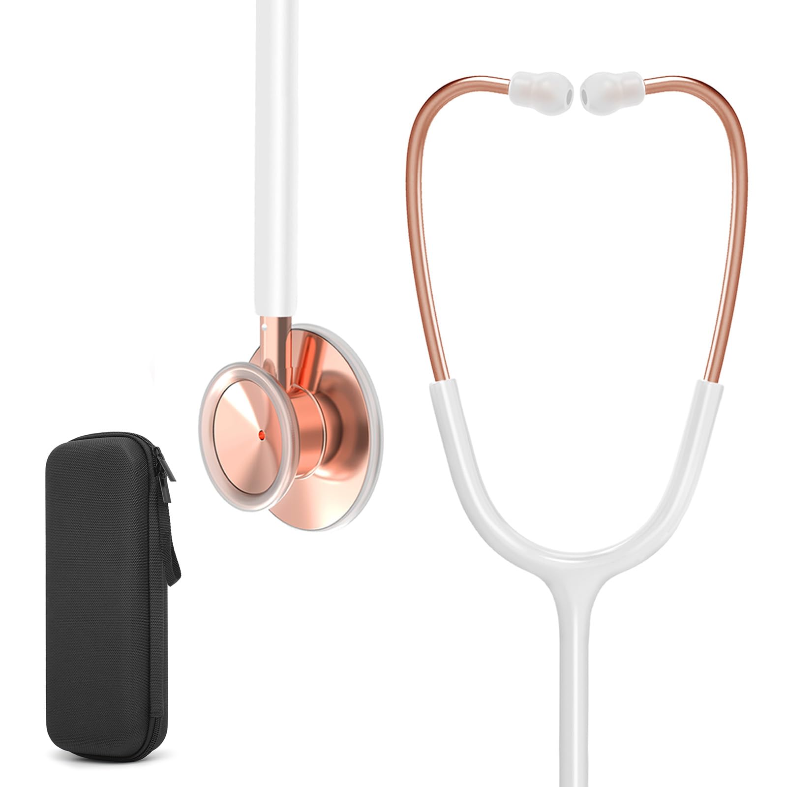 Photo 1 of Clairre Rose Gold Stethoscope with Case