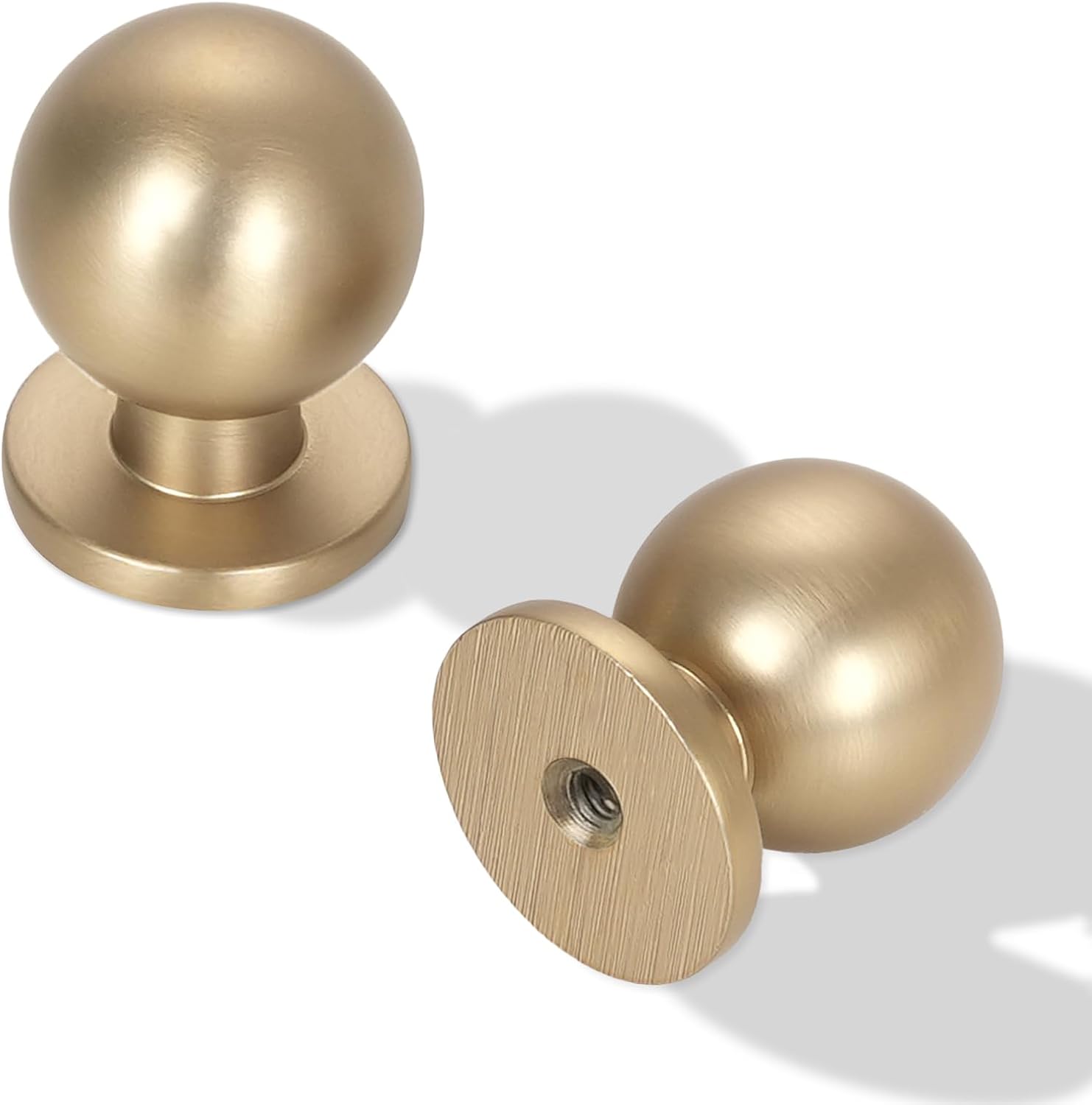 10 Pack Cabinet Knobs Champagne Bronze Kitchen Cabinet Knobs Zinc Alloy Drawer Pulls Solid Cabinet Hardware