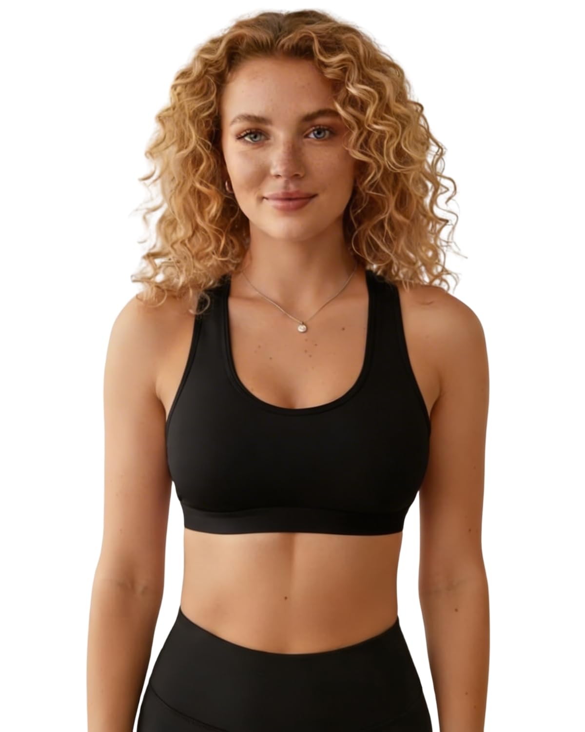 Women Lightly Padded Sports Bra Wireless Workout Bra, Stretchable Gym Yoga Bra, Medium Support Activewear Crop Top for Running Fitness Training-picture-16