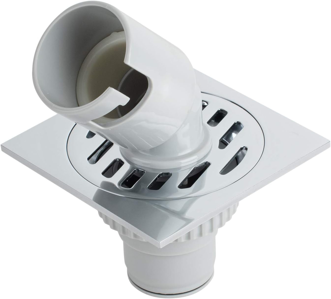 Kohler Washing Machine Floor Drain | Heavy Duty Solid Construction, Powerful Drainage, Easy Clean Surface | Floor Trap with Anti Clogging & Anti Pest Net | Polished Chrome Finish | 2 Year Warranty