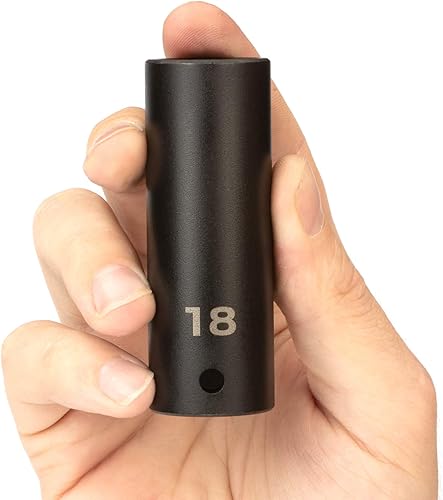 Miniatura 3 de TEKTON SID23118 Dado de impacto profundo de6 puntos de 4564pulgada (18mm) impulsor de 12pulgada