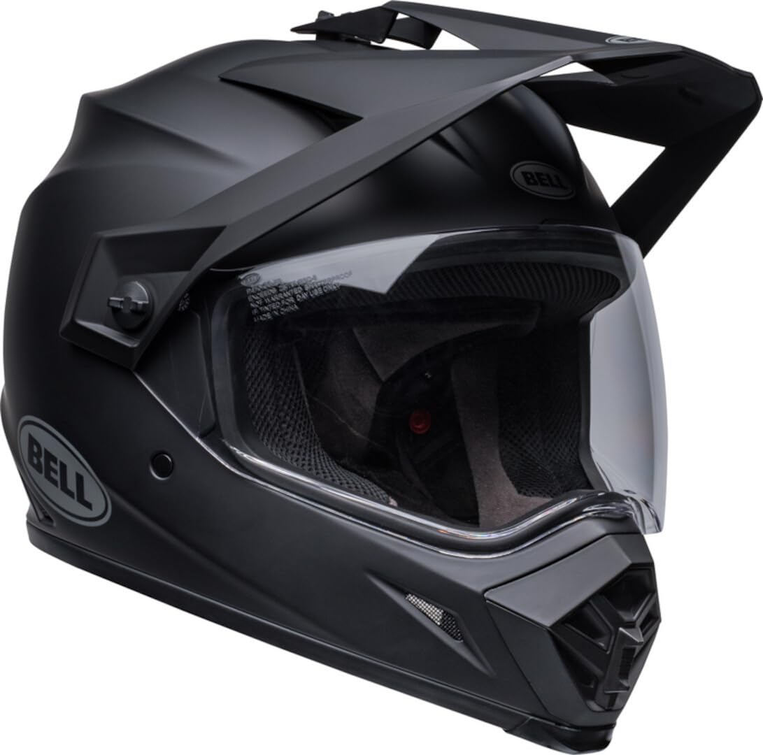BELL - MX-9 ADV MIPS SOLID ECE Helmets - Adult Unisex - Protective Gear, Bike Helmet, Motocross Helmet, Motocross Protective Helmet, Matte