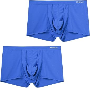 Mens Boxer Briefs Sexy Elephant Trunk Underwear Bulge Enhancing Dual Pouch Breathable