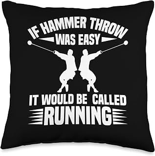 Hammer Throwing Track & Field Throwing Shoes Hammer Throw Throw Pillow