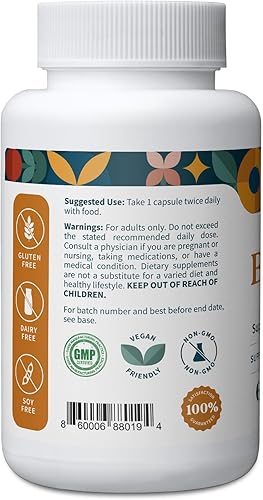 Miniatura 2 de Pattern Wellness Suplemento de berberina con canela de Ceilán orgánica - Soporte antioxidante y metabólico - Bienestar de todo el cuerpo - Sin OMG -