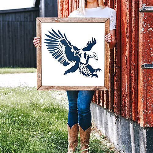 Eagle Stencil - Reusable Stencils For Painting - Mylar Stencil For Crafts And Decorations #TOP5