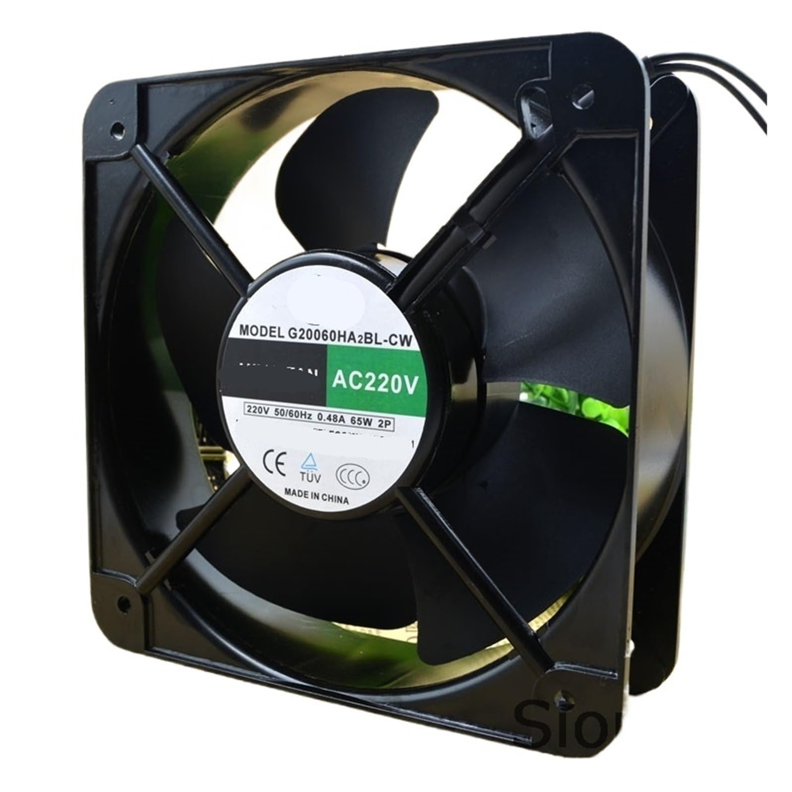 YMUGUEGH G20060HA2BL-CW 220V 200 * 200 * 60mm 20060 Fan
