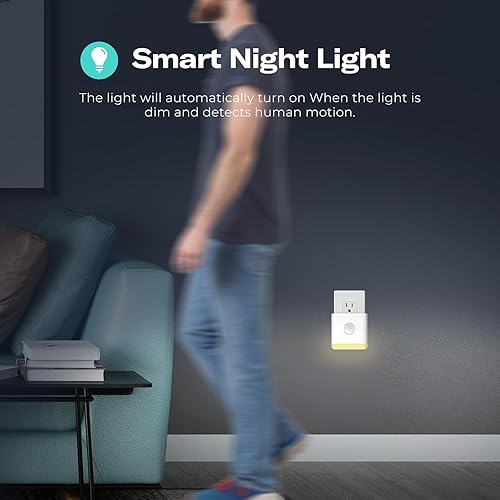 Miniatura 4 de THIRDREALITY Luz nocturna multifunción, repetidor Zigbee, 3 en 1 combina un sensor de movimiento, un sensor de iluminación y luz nocturna de color