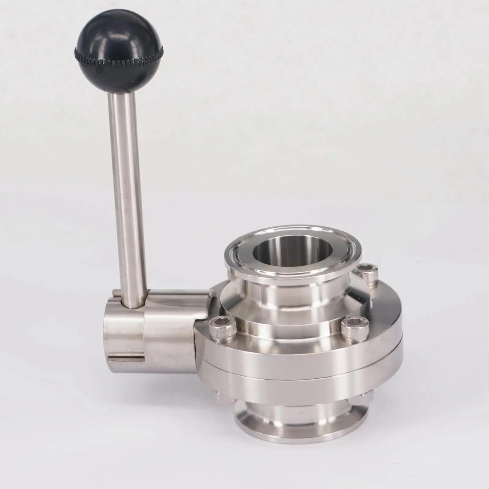 1-1/4" 32mm SS304 Acier Inoxydable 1,5" vanne Papillon à Trois Brides