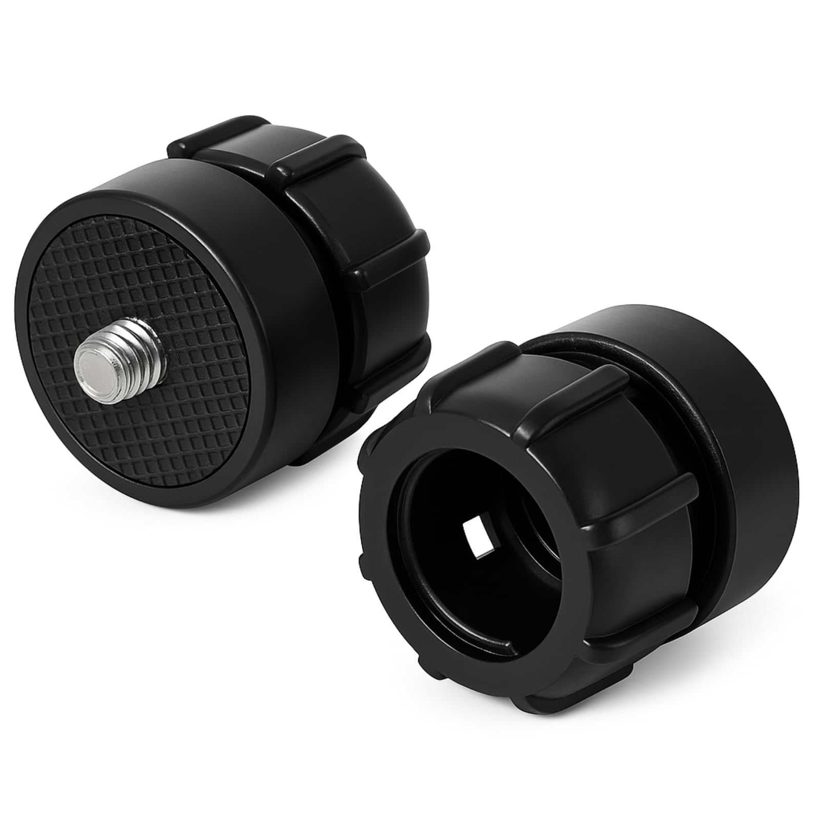 Amazon | AQUALOACH 1/4ネジ 17mmボールヘッドジョイントアダプター 2