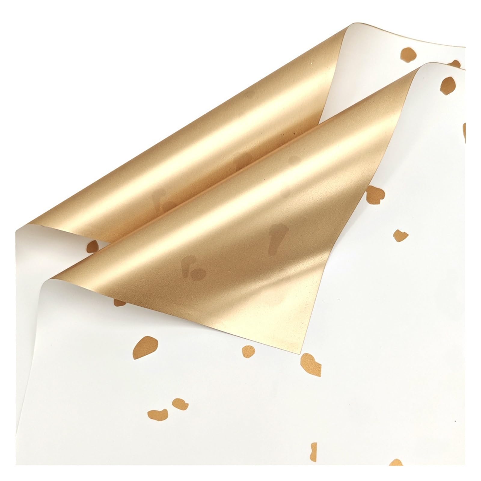 Papier do pakowania bibułki, 20 sztuk koreański styl posypany złotem papier pakowy OuYa papier do pakowania prezentów bukiet kwiatów papier do pakowania kwiaciarnia papier do pakowania