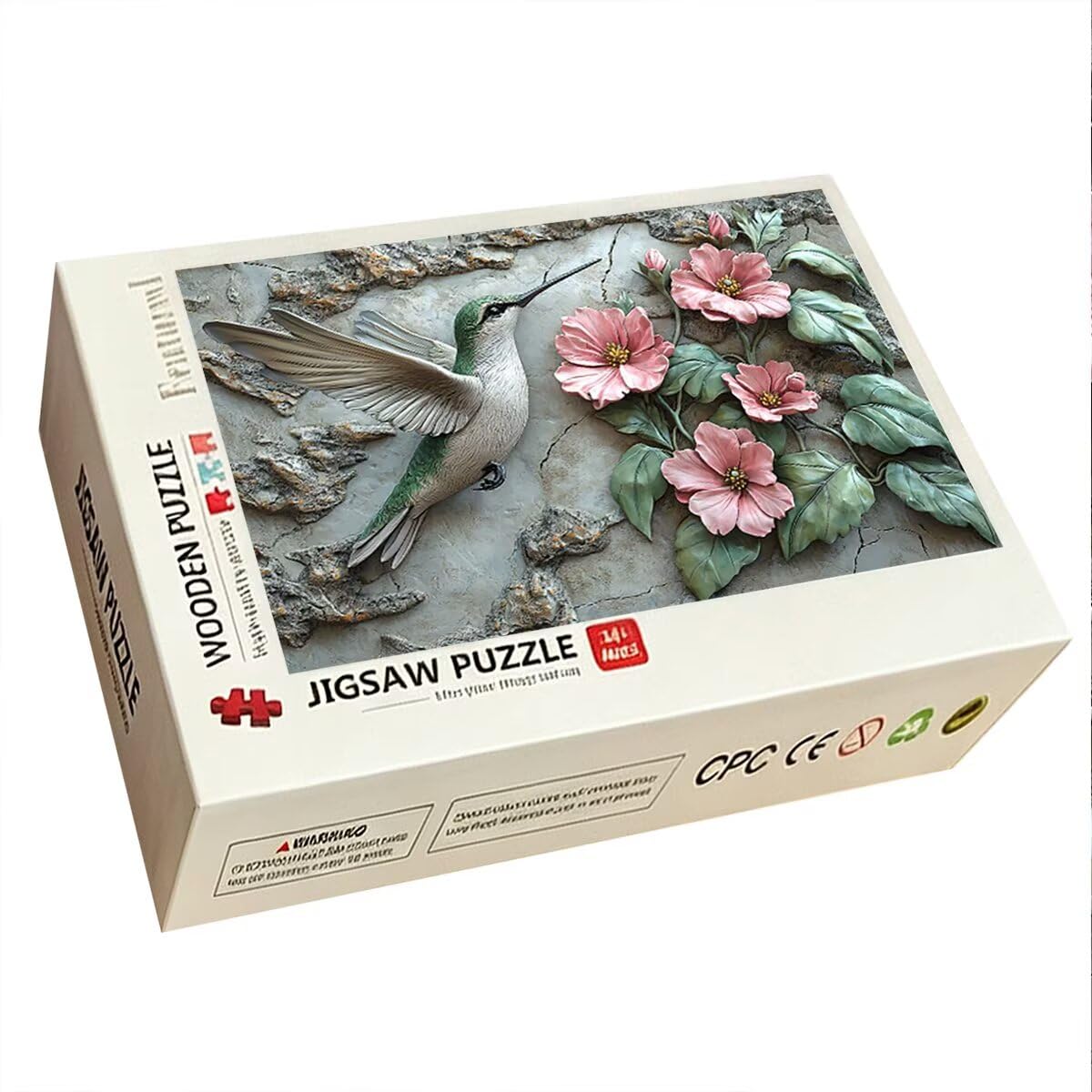 Puzzle 1000 Pezzi, Puzzle Uccello, Legno Pezzi, Regalo Donna Uomo -12174