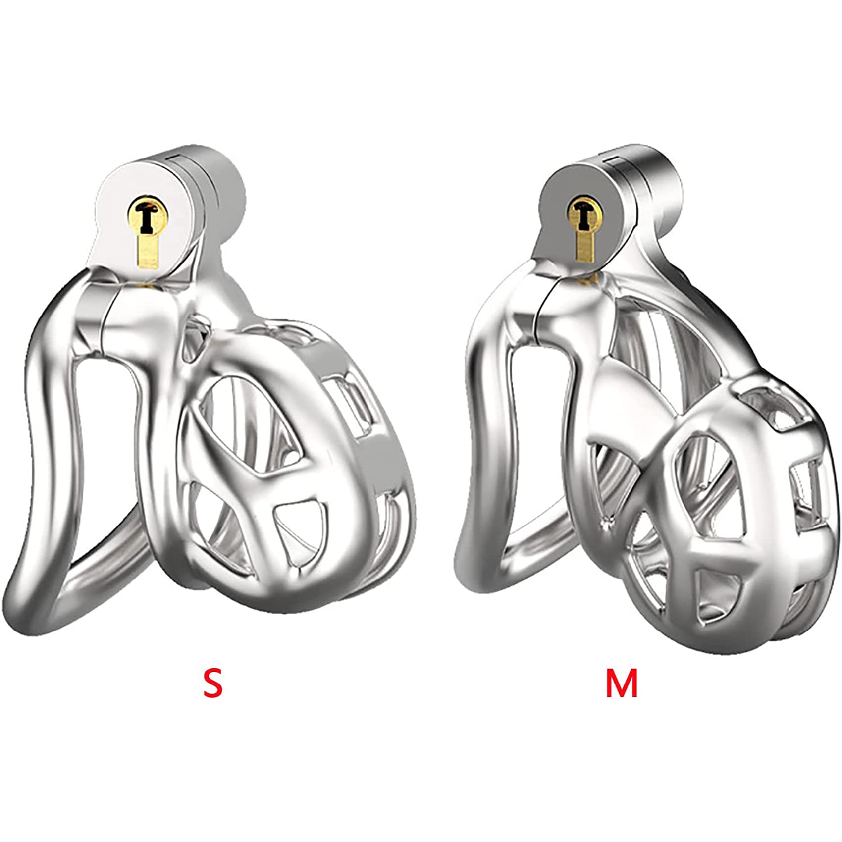 Gabbia Maschio Di Castità Dispositivo Di Castità In Acciaio - Foto 3