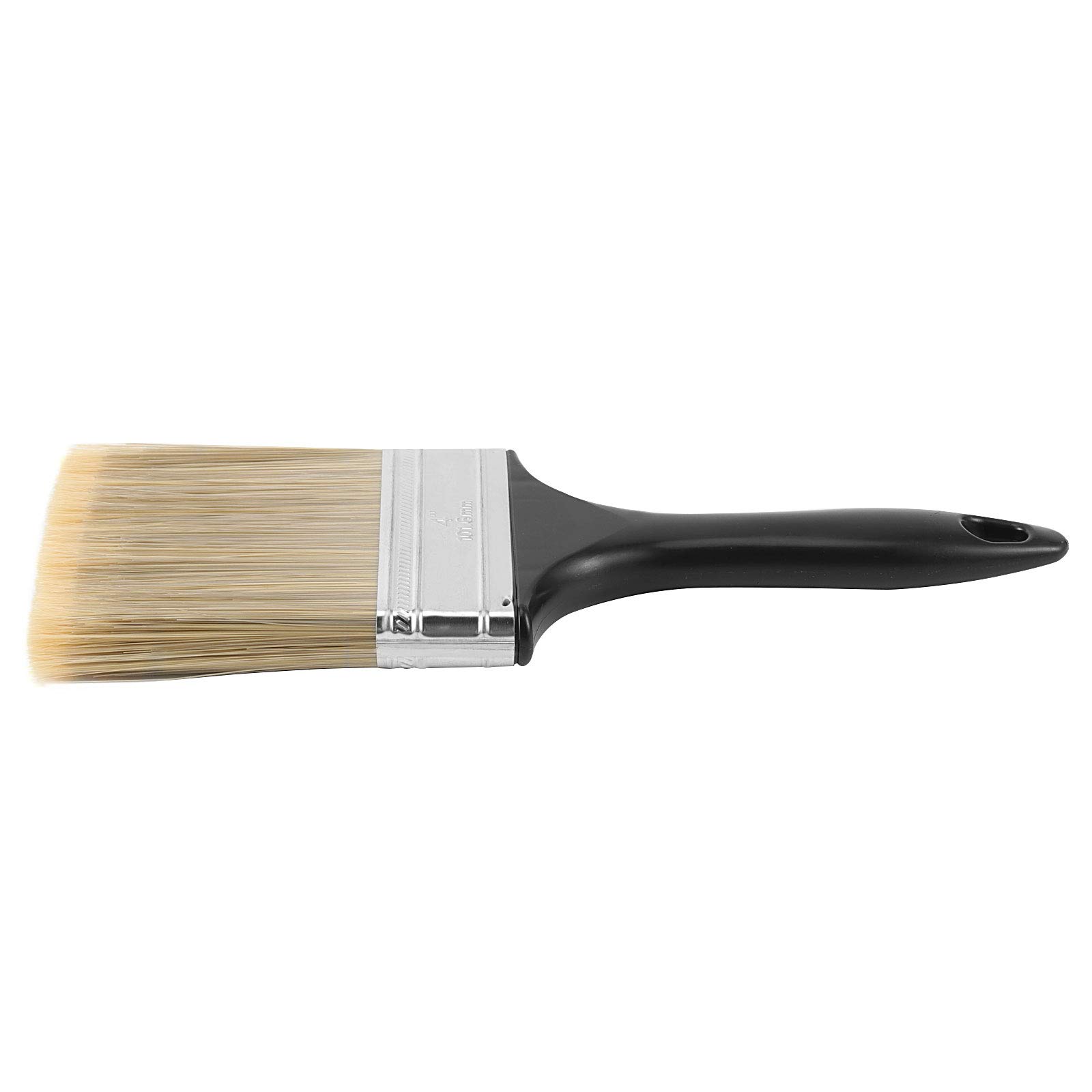 Juego de pinceles de pintura de grado profesional de 10 Ea de 10,16 cm, para casa y casa, con mango de plástico tratado