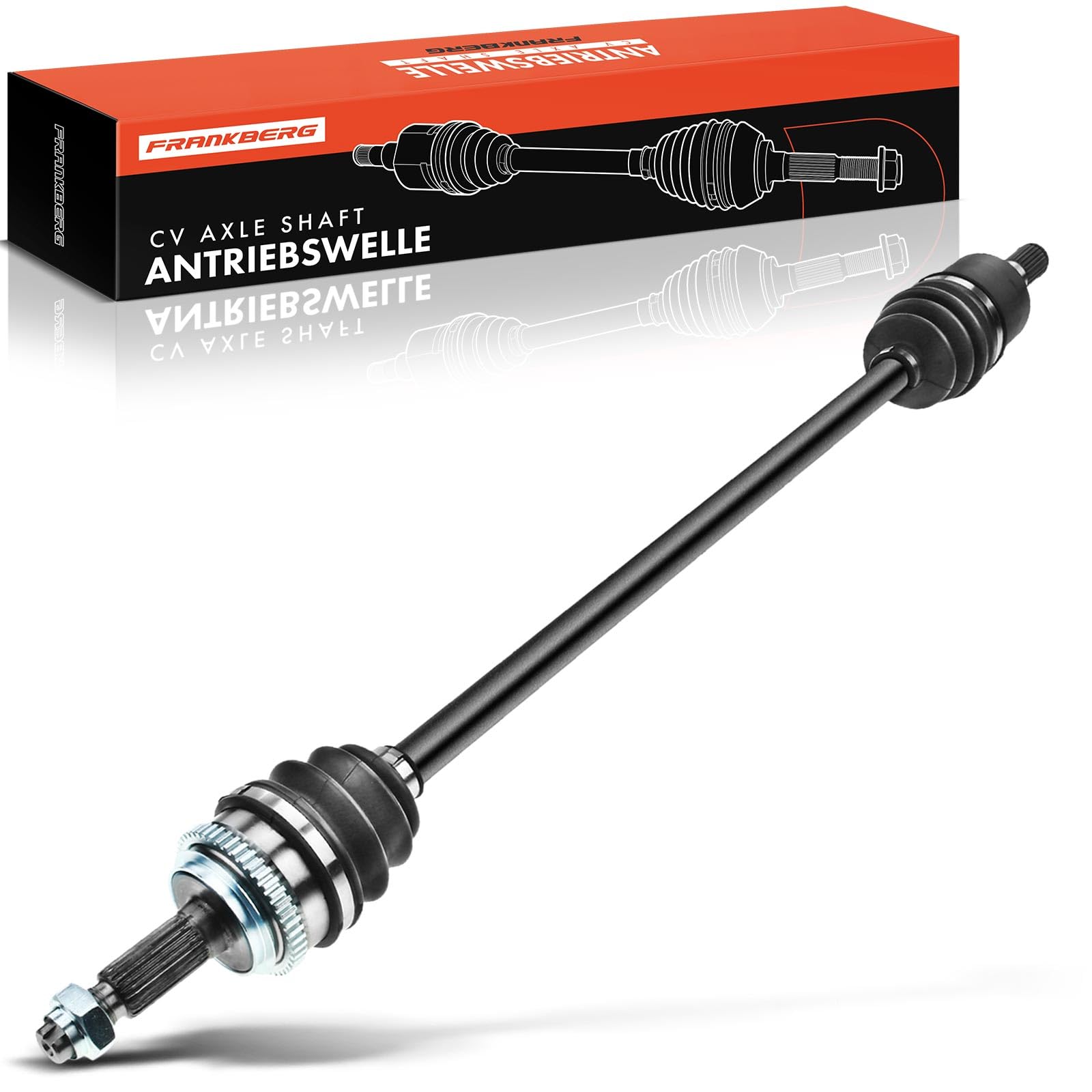 Frankberg Eje motriz Eje de transmisión con ABS Ring Caja de cambios manual Eje delantero Derecha Compatible con Picanto BA 2007-2011 Picanto SA 2004-2011 Replace# 4950007060