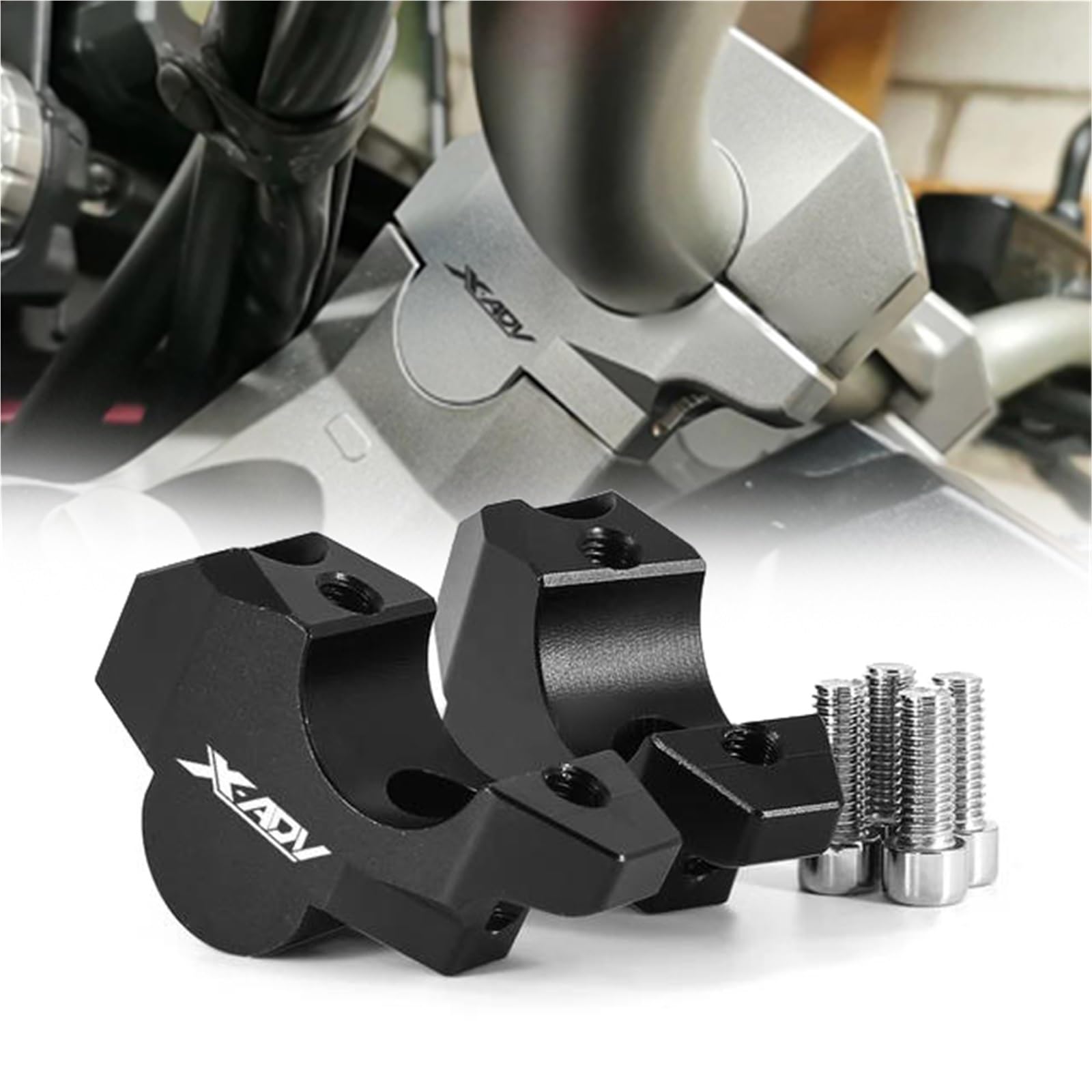 Rehausseur de guidon XADV 750 collier de fixation pour soulager la fatigue de conduite