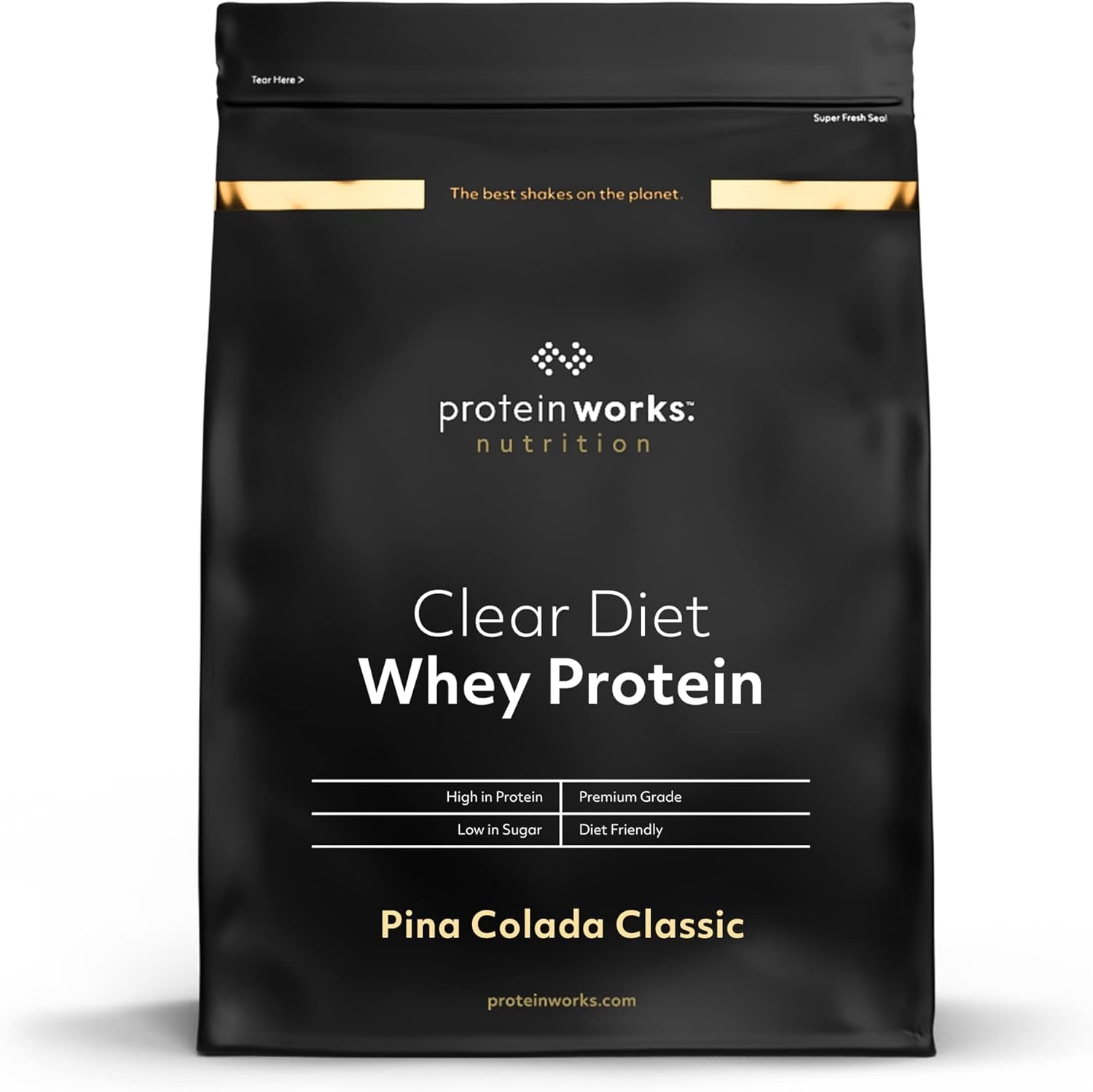 Protein Works Clear Diet Whey Protein Isolate Powder Refreshing