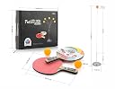 FYXOLE Table Tennis Trainer Toys for Kids & Adults | Rebound Rackets and Balls Base Training Practice Set | Outdoor Indoor Games for Boys & Girls gallery image