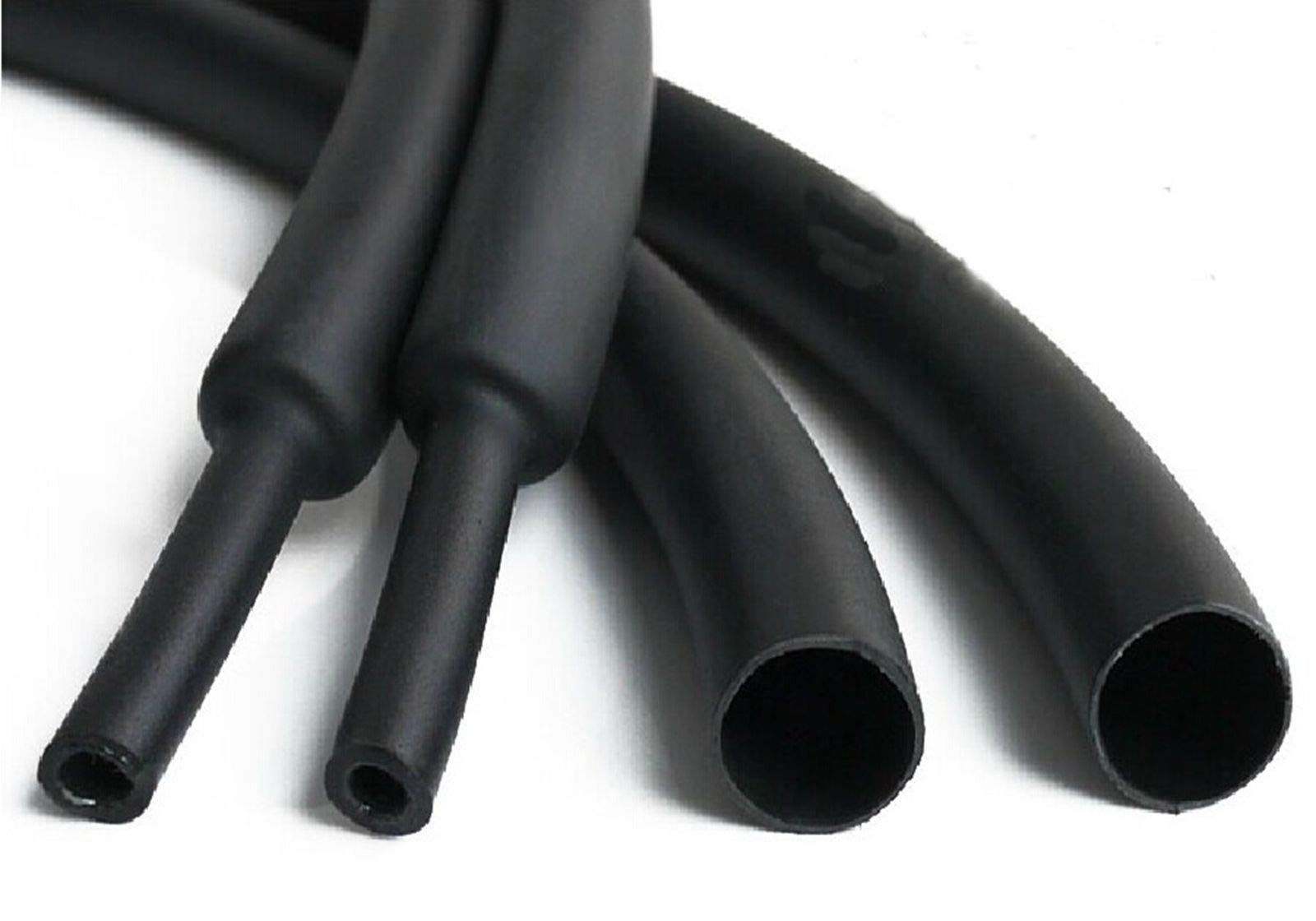 TECHDELIVERS® Heat Shrink Tube 5mm 5 meter Polyolefin 2:1 Sleeve Wrap Black for use while joining electrical wires (B0916FWHBB) Amazon Price History, Amazon Price Tracker