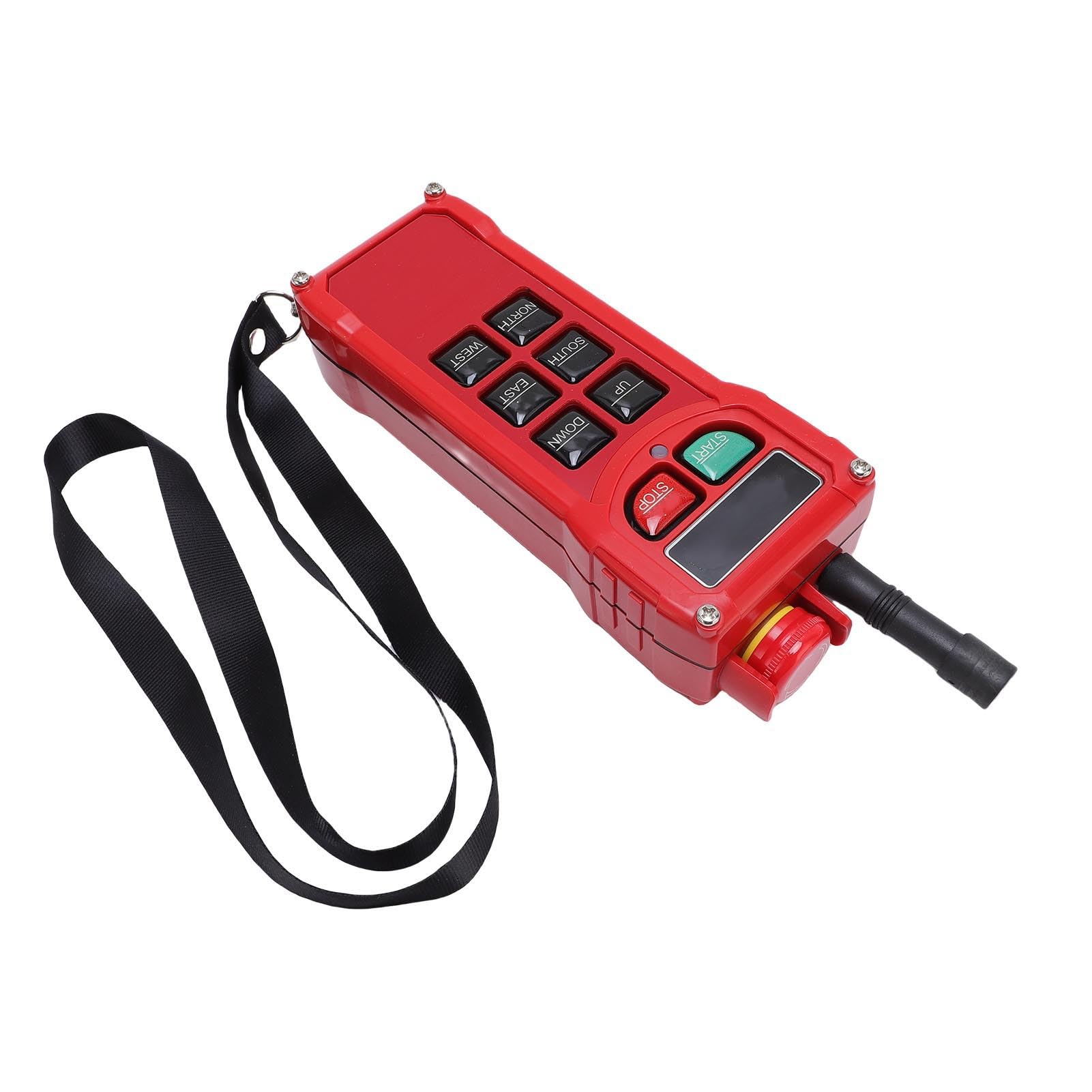 Acouto Mando a Distancia Industrial a Prueba de Caídas Radio Controlador Receptor Transmisor para Polipasto Eléctrico Puente Grúa con un Medidor con Controlador de Polipasto EléctricoRemoto Industrial