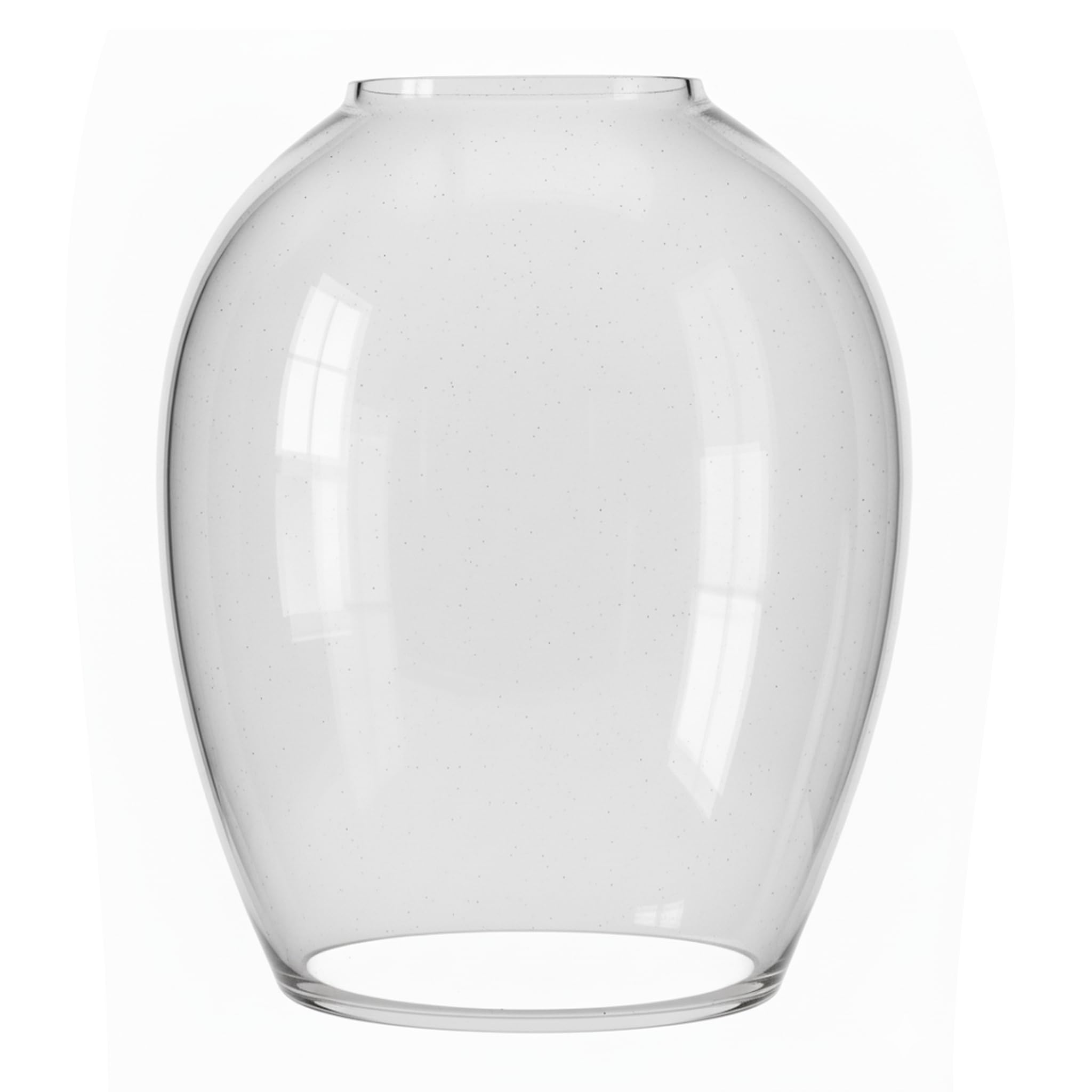 WHITERAY Clear Glass Lamp Shade Round Transparent Glass Cover for Pendant Lights, Chandeliers, Ceiling Fixtures & Wall Sconces | Modern Light Shade for Home, Kitchen, Living Room & Bedroom-image-38