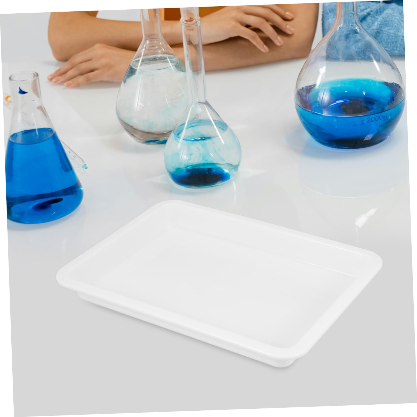 Spill Proof Lab Organizer Plastic Laboratory Storage Tray | Chemical ...