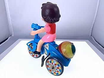 アルプスの少女ハイジ ソフビ・ブリキ三輪車　I. 976 アルプスの少女ハイジ ソフビ・ブリキ三輪車 I. 976