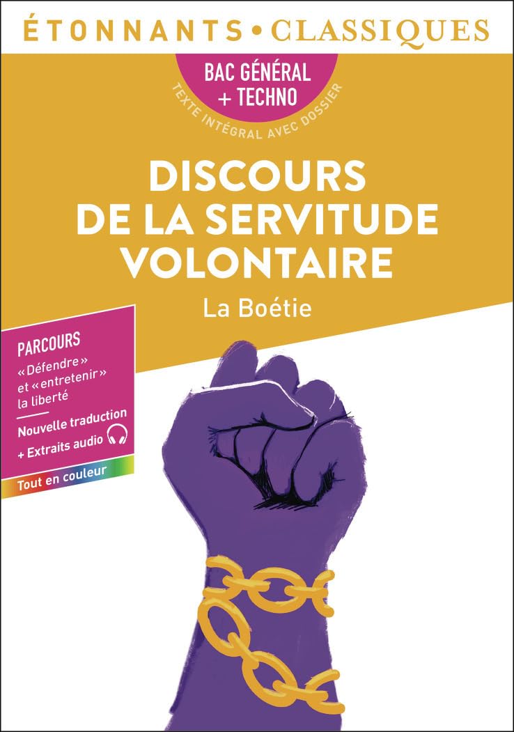 Discours de la servitude volontaire - Bac 2027