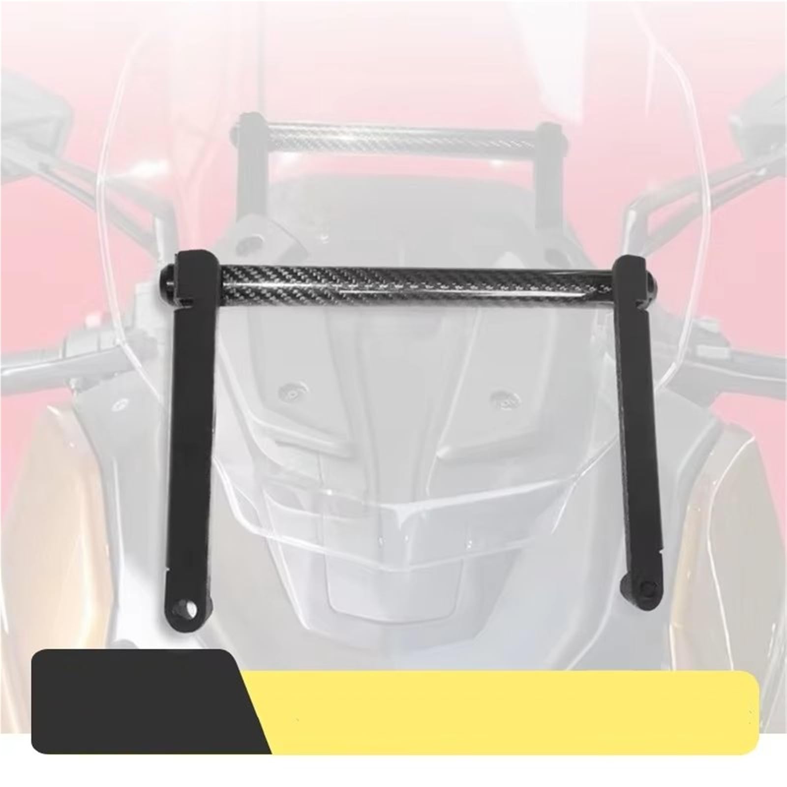 Moto Mobile Staffa Staffa Navigazione Telefono per QJMOTOR per Fort 350 per FORT350 Supporto Navigazione Moto Telefono GPS Staffa Espansione