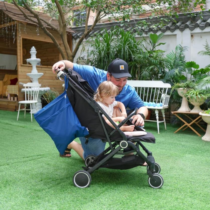 Miniatura 8 de ALVABABY 3 bolsas de tela para pañales húmedos y secos, impermeables, reutilizables, con dos bolsillos con cremallera, para viajes, playa, piscina,