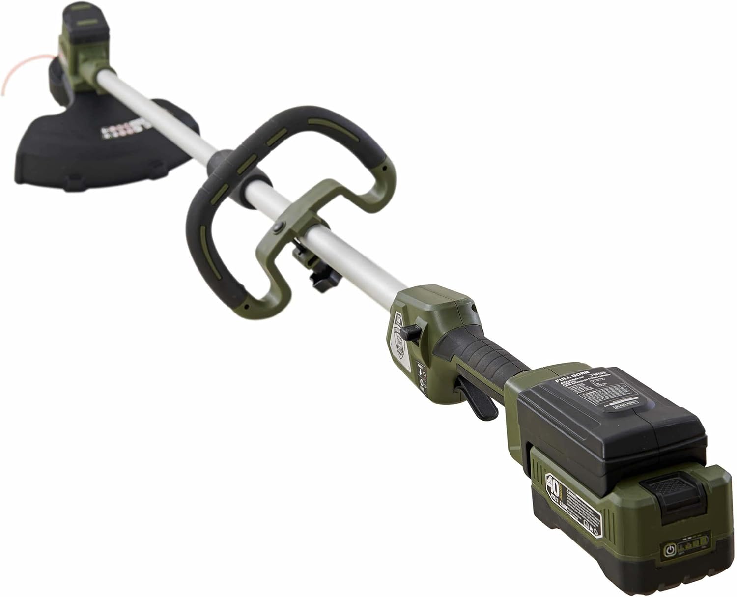 40V Lithium-Ion Cordless 16 in. Brushless String Trimmer W/2.0 Ah Battery