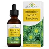 Alaskan Rhodiola Rosea Tincture – Natural Stress Support Rhodiola Supplement, Adaptogen for Energy & Mental Clarity, Liquid Extract for Anxiety & Focus – 2 oz