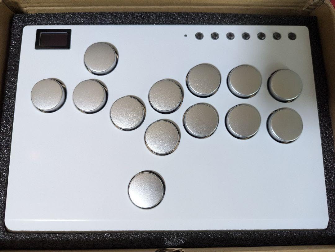 Amazon.co.jp: haute42 M13 White レバーレス アケコン : おもちゃ
