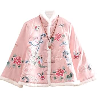 vintage embloiderd china jacket 美品 Antique Chinese Silk Embroidered Jacket Asian Black Floral