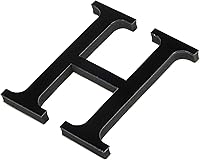 Vista 10 de PATIKIL Adhesivos de pared de acrílico 3D con espejo del alfabeto con letra E, autoadhesivas, decoración del hogar, letrero de letra, calcomanía