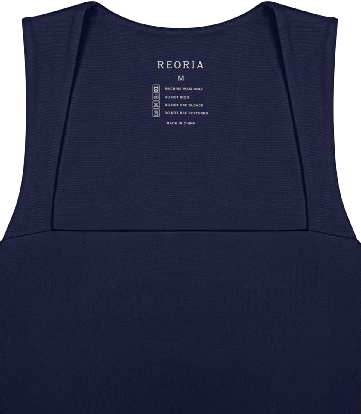 REORIA Butsmooth® Women's Square Neck Going Out Crop Tops Double Lined Cute Basic Tank Tops 2026 Clothes - Image 6