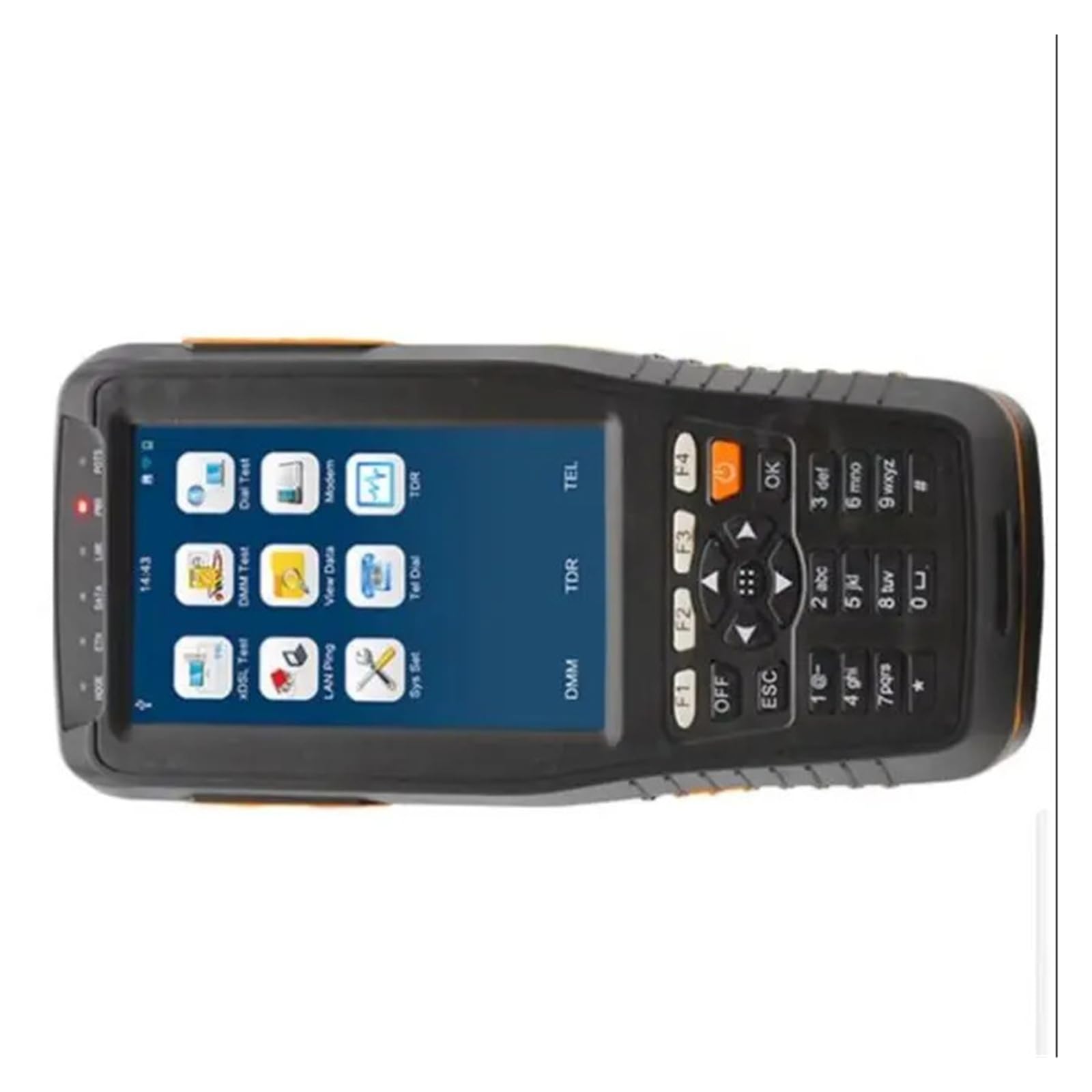 Cyfrowy tester ADSL2+ ADSL TM-600 Ręczny lokalizator uszkodzeń wizualnych z funkcją testu multimetru Wysoka czułość, niski błąd(TM-600OV VDSL)