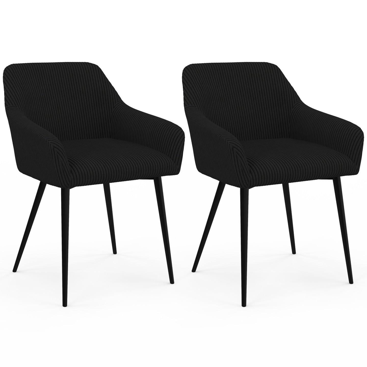 IDMarket - Lot de 2 chaises de Salle à Manger, fauteuils de Table Jany