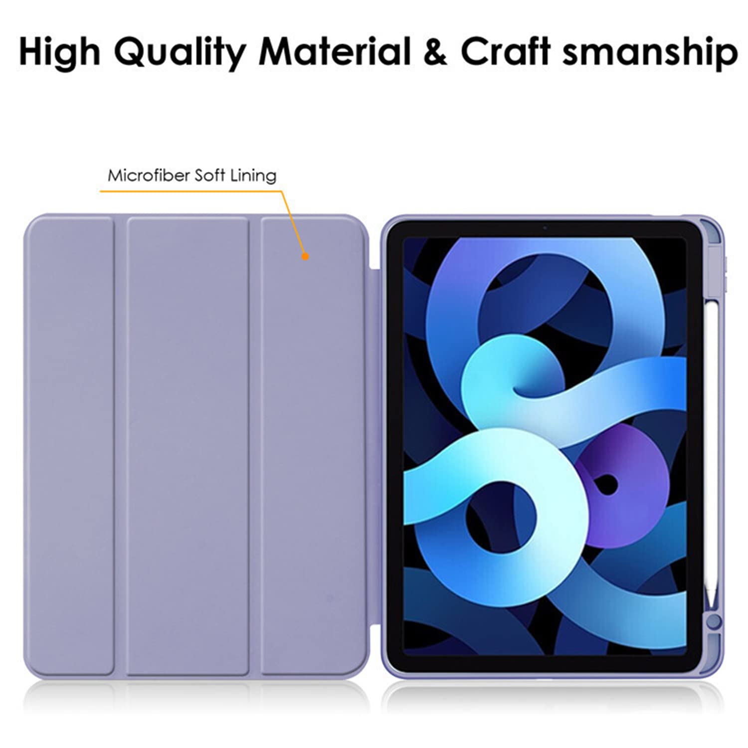 HUEZOE Case Compatible with iPad Pro 11 2021/2020/2018, iPad Air 5 2022/iPad Air 4 2020 - Image 3