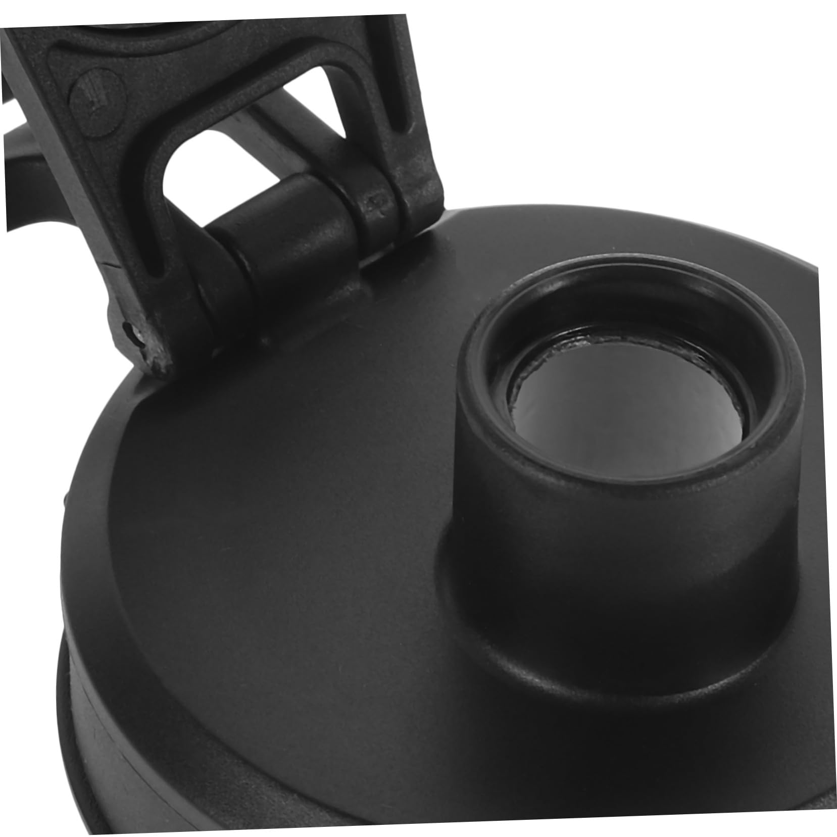 INOOMP Sport-Wasserflaschenverschluss Sportwasserflasche auslaufsicherer Becherdeckel Becher Zubehör plastikdeckel tassendeckel Tassenabdeckungen auslaufsichere Silikondeckel Black