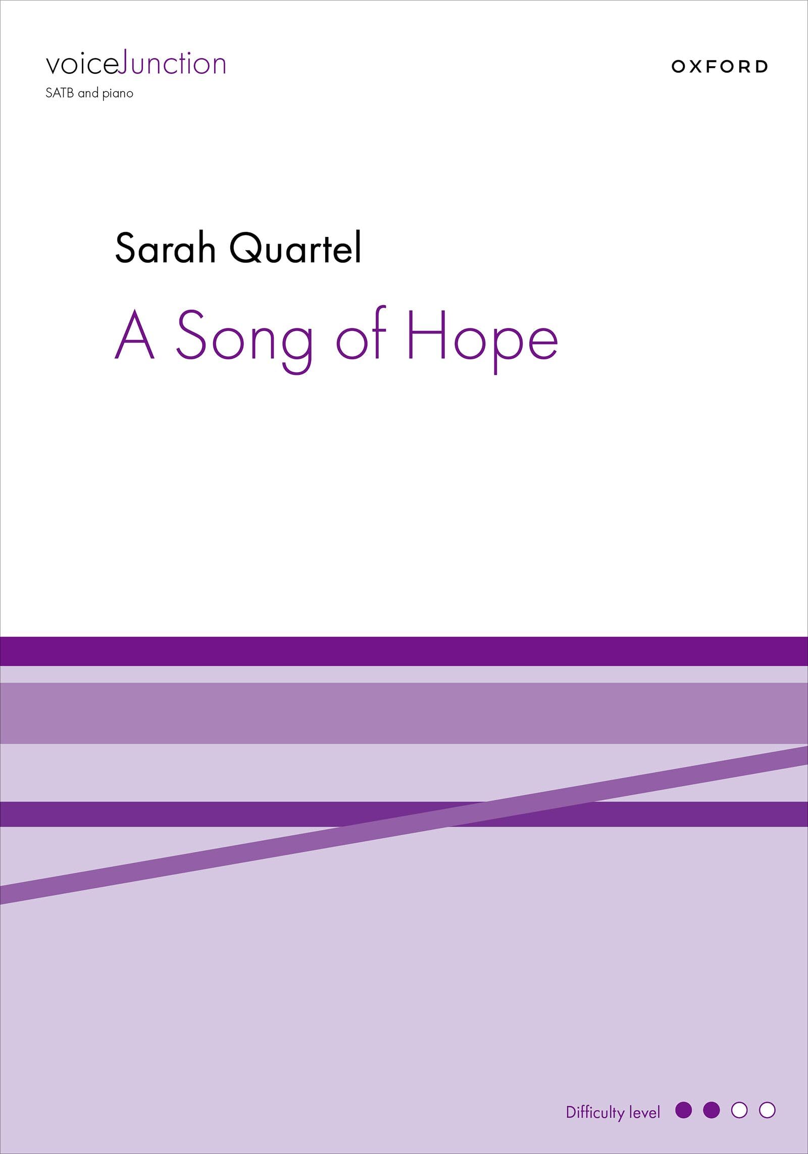 A Song of Hope: Vocal score (Voice Junction)